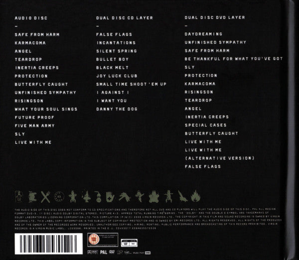Massive Attack : Collected (CD, Comp, RM, Dig + Hybrid, DualDisc, Comp, PAL)