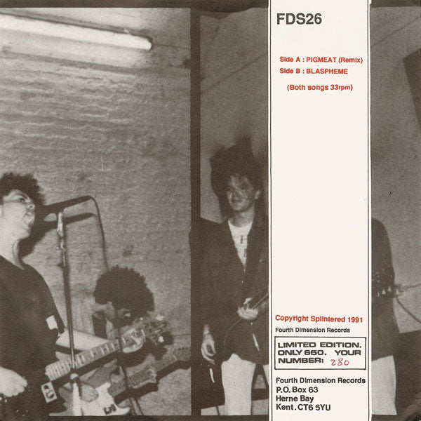 Splintered : Pigmeat (Remix) (7", Ltd, Num)