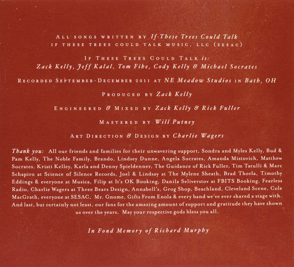 If These Trees Could Talk : Red Forest (CD, Album, RE, Dig)