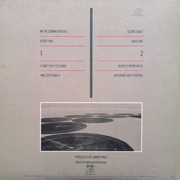 Led Zeppelin : Coda (LP, Album)