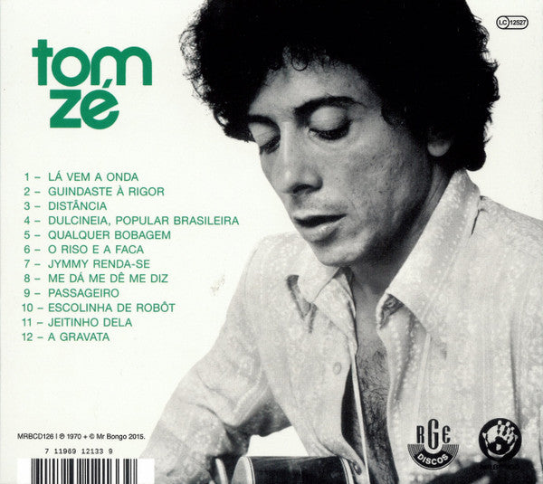 Tom Zé : Tom Zé (CD, Album, RE)