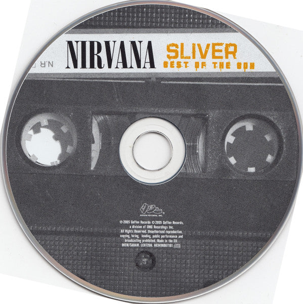 Nirvana : Sliver (The Best Of The Box) (CD, Comp)