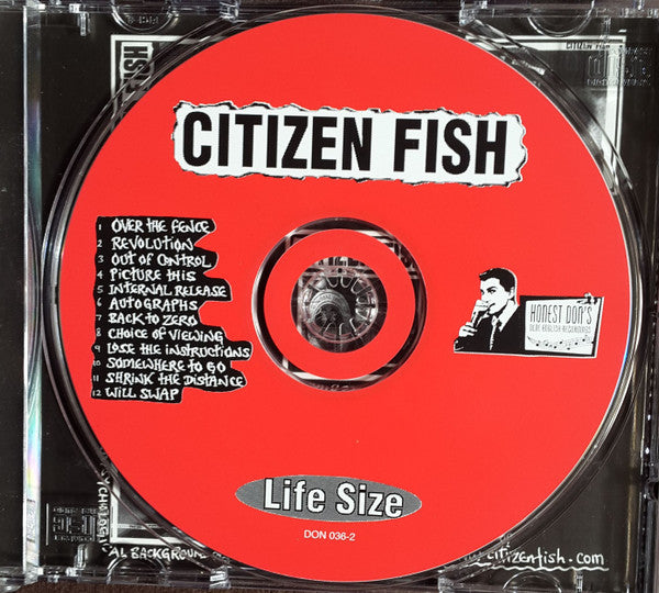 Citizen Fish : Life Size (CD, Album, Enh)