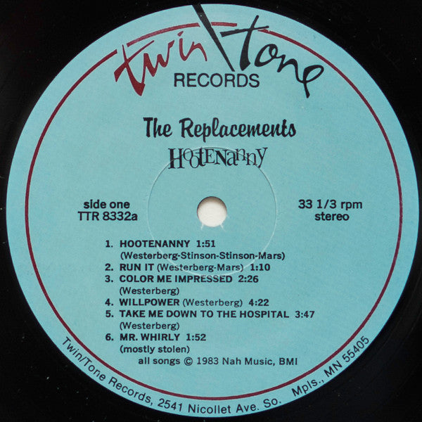 The Replacements : Hootenanny (LP, Album, Can)