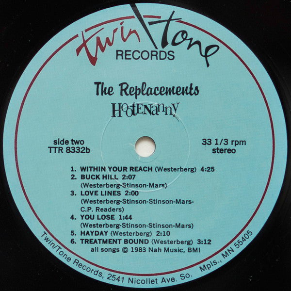 The Replacements : Hootenanny (LP, Album, Can)