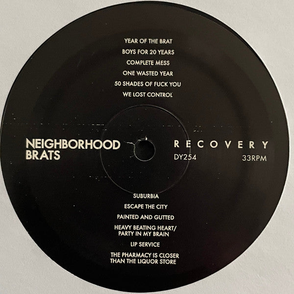 Neighborhood Brats : Recovery (LP, Album)