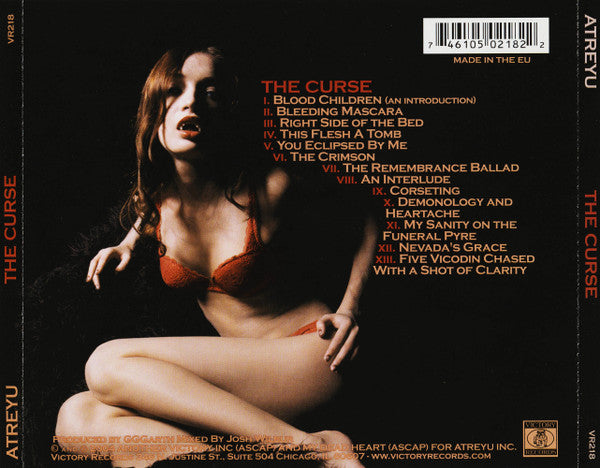 Atreyu : The Curse (CD, Album)
