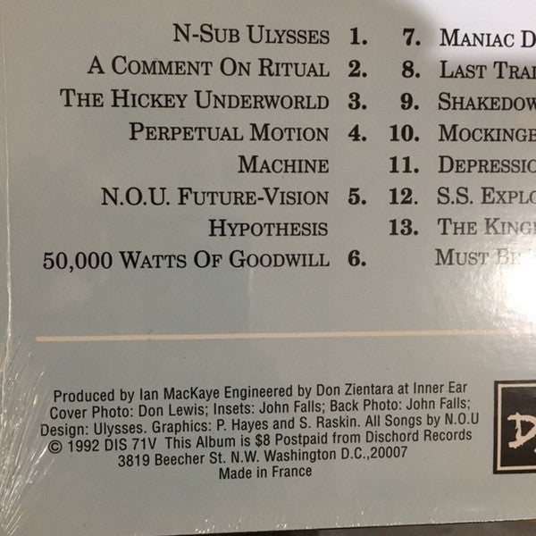 The Nation Of Ulysses : Plays Pretty For Baby (LP, Album, RE, RP, $8 )