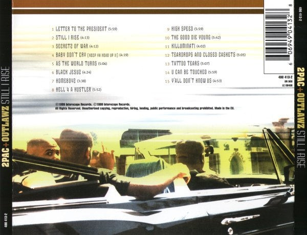 2Pac + Outlawz* : Still I Rise (CD, Album, RP)