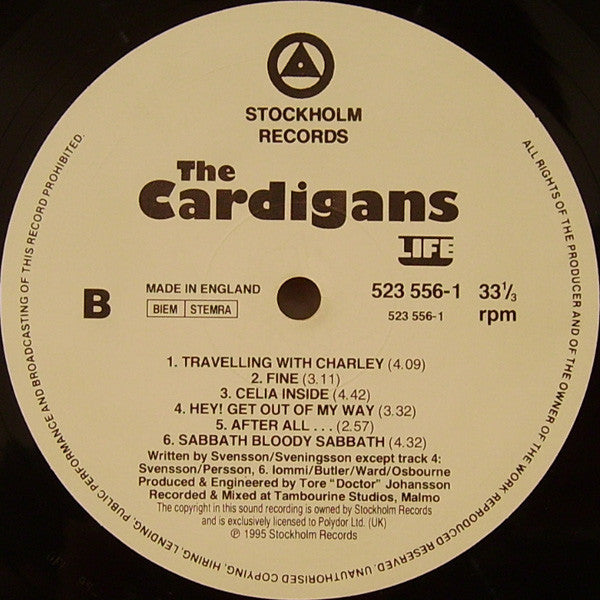 The Cardigans : Life (LP, Album)