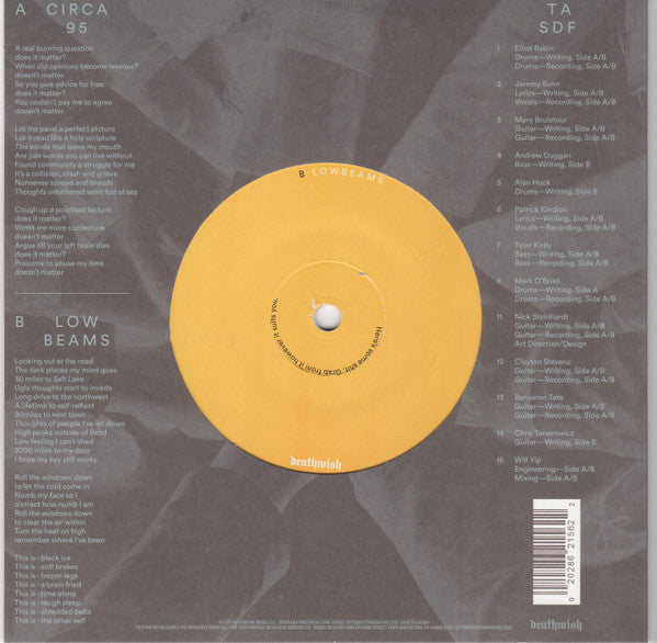 Touche Amore* & Self Defense Family : Self Love (7", Gre)