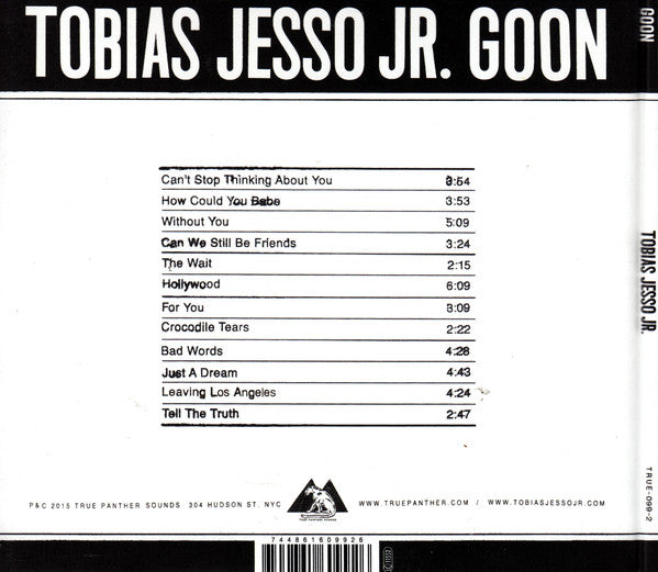 Tobias Jesso Jr. : Goon (CD, Album)