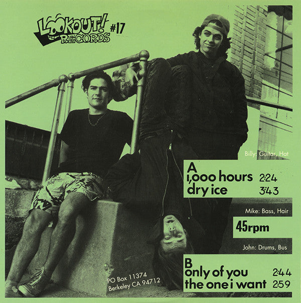 Green Day : 1,000 Hours (7", EP, RE)