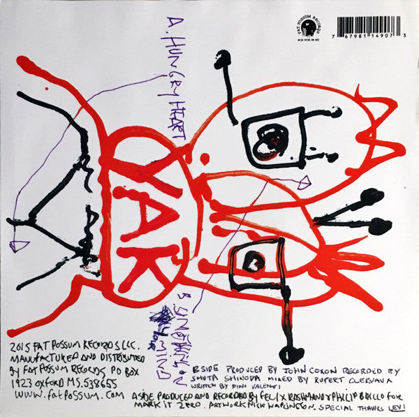 Yak (4) : Hungry Heart (7", Single)