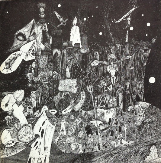 Rudimentary Peni : Death Church (LP, Album, Dis)