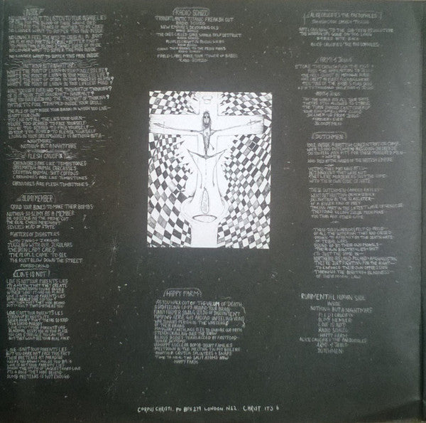 Rudimentary Peni : Death Church (LP, Album, Dis)
