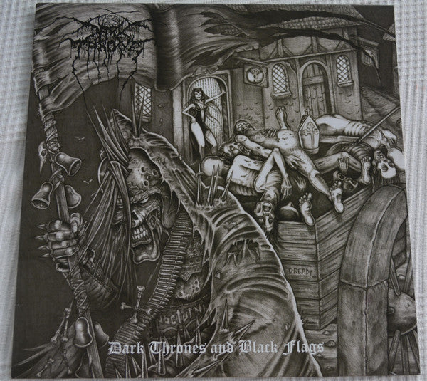Darkthrone : Dark Thrones And Black Flags (LP, Album, RE)