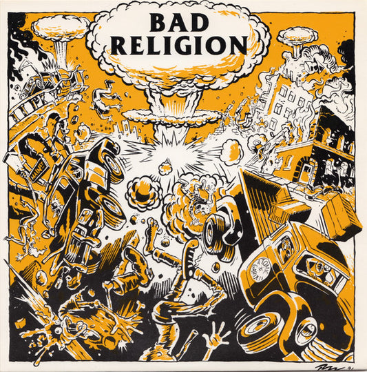 Bad Religion : Atomic Garden (7", S/Sided, Single, Etch)