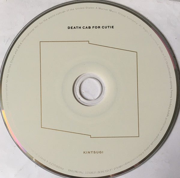 Death Cab For Cutie : Kintsugi (CD, Album)