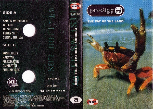 Prodigy* : The Fat Of The Land (Cass, Album)