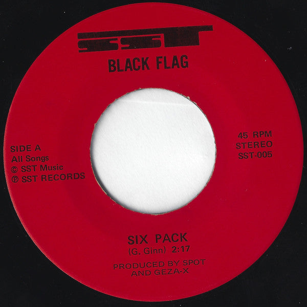 Black Flag : Six Pack (7")