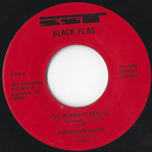 Black Flag : Six Pack (7")