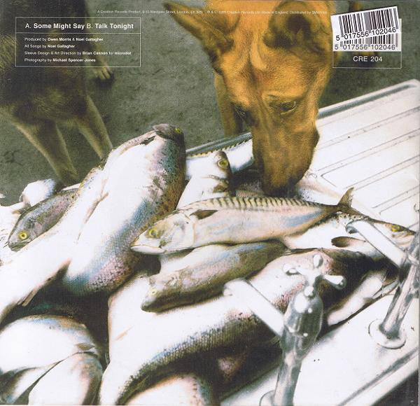 Oasis (2) : Some Might Say (7", Single)