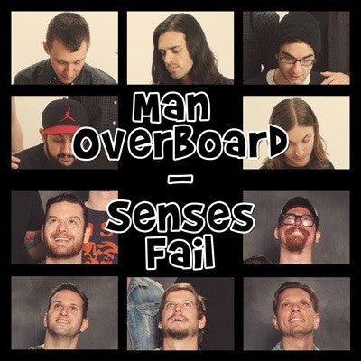 Man Overboard - Senses Fail : Man Overboard - Senses Fail (7", Bla)