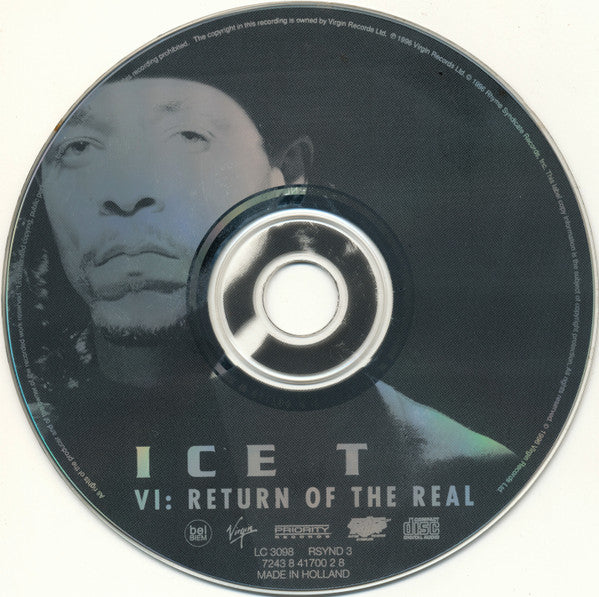 Ice-T : VI: Return Of The Real (CD, Album)
