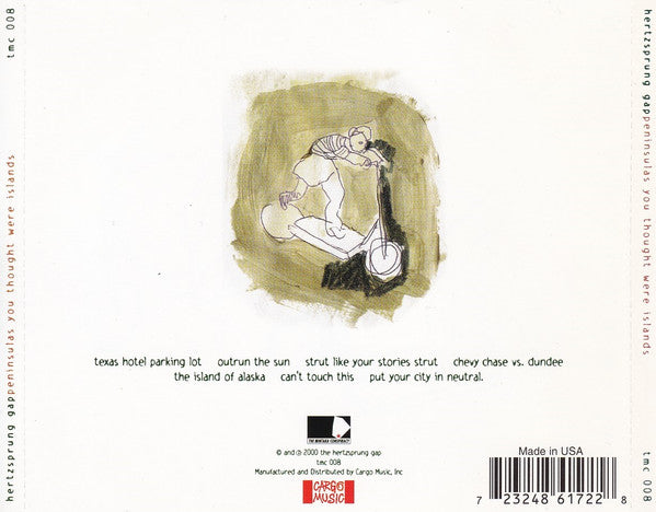 Hertzsprung Gap : Peninsulas You Thought Were Islands (CD, Album)