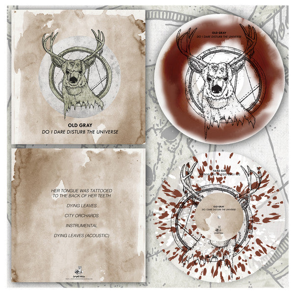 Old Gray : Do I Dare Disturb The Universe  (12", S/Sided, EP, Ltd, Ult)