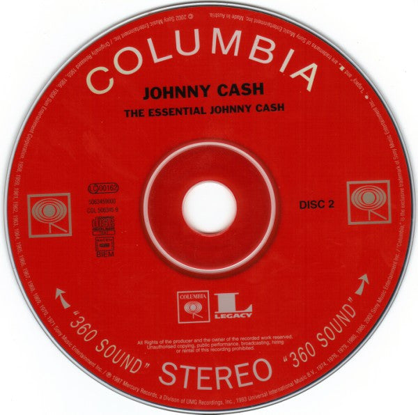 Johnny Cash : The Essential Johnny Cash (2xCD, Comp)