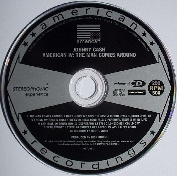 Johnny Cash : American IV: The Man Comes Around (CD, Album, Enh, RE, S/Edition)