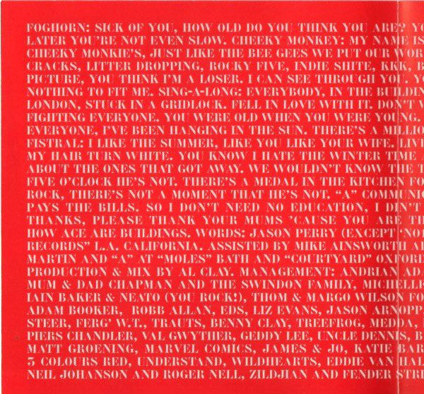 A : How Ace Are Buildings (CD, Album)
