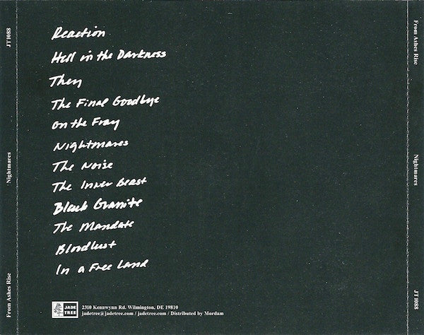 From Ashes Rise : Nightmares (CD, Album)