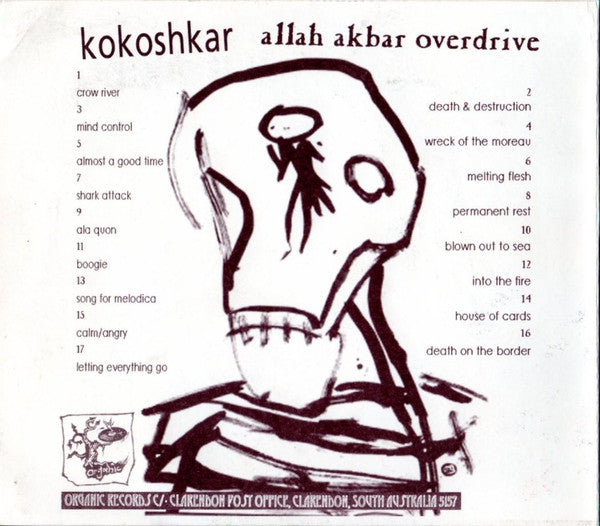 Kokoshkar : Allah Akbar Overdrive (CD, Album)