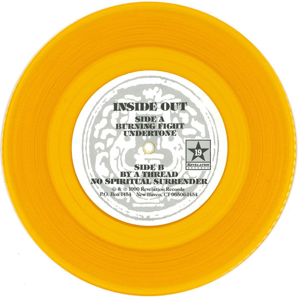 Inside Out (2) : No Spiritual Surrender (7", EP, RP, Gol)