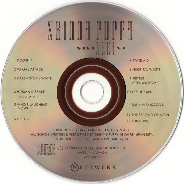 Skinny Puppy : VIVIsectVI (CD, Album, RE)