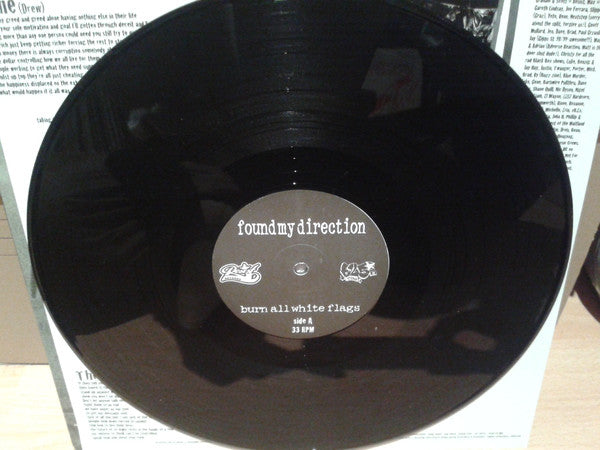 Found My Direction : Burn All White Flags (LP, Album)