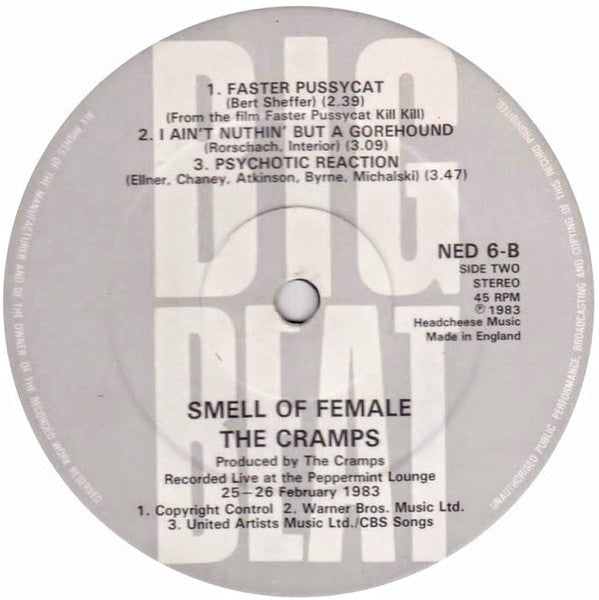 The Cramps : Smell Of Female (12", MiniAlbum, Lyn)