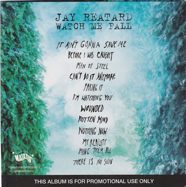 Jay Reatard : Watch Me Fall (CDr, Album, Promo)