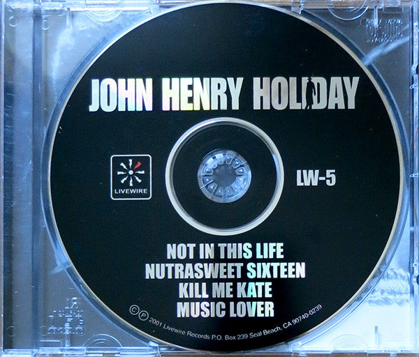 John Henry Holiday : Know The Ropes (CD)