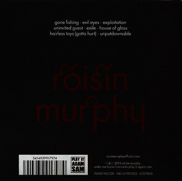 Róisín Murphy : Hairless Toys (CD, Album)