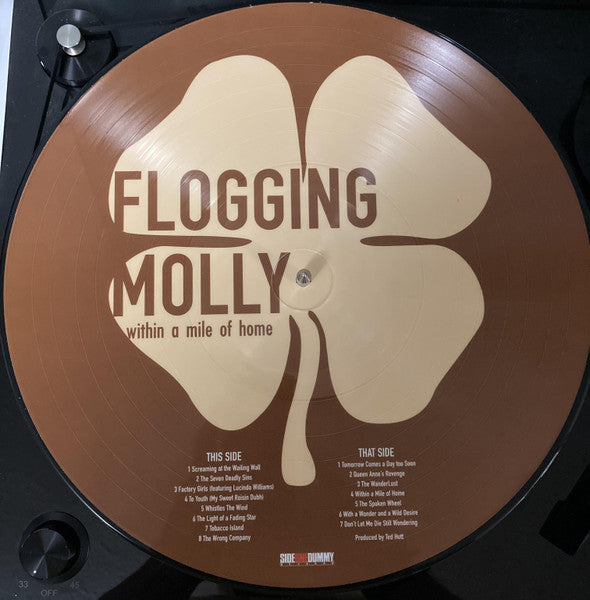 Flogging Molly : Within A Mile Of Home (LP, Album, Pic)