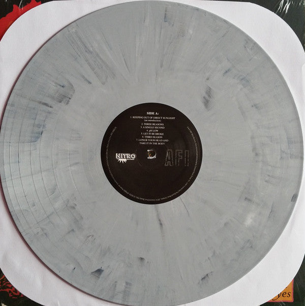 AFI : Shut Your Mouth And Open Your Eyes (LP, Album, RE, RM, RP, Gre)