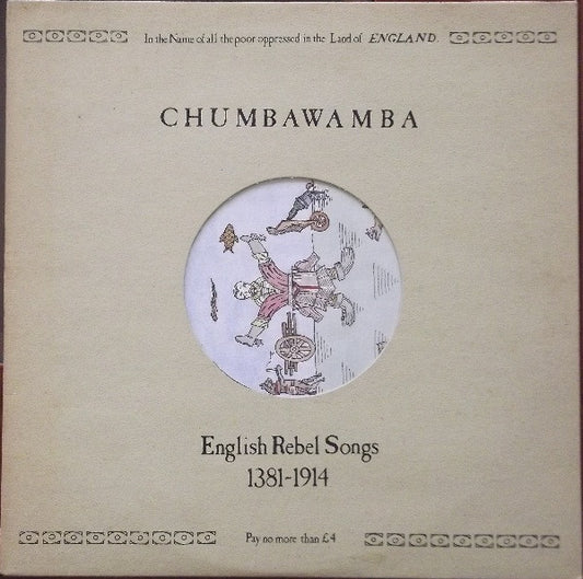 Chumbawamba : English Rebel Songs 1381-1914 (10", Album)