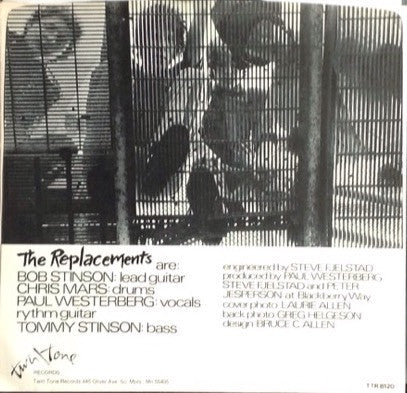 The Replacements : I'm In Trouble B/W If Only You Were Lonely (7", Single, 1st)