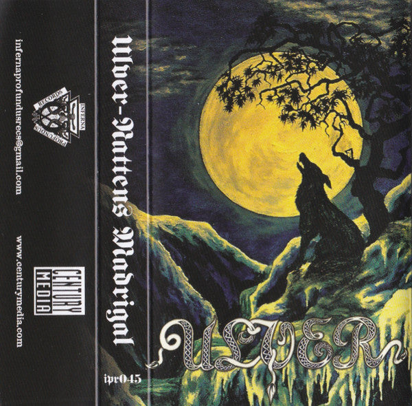 Ulver : Nattens Madrigal - Aatte Hymne Til Ulven I Manden (Cass, Album, Ltd, RE, RM)