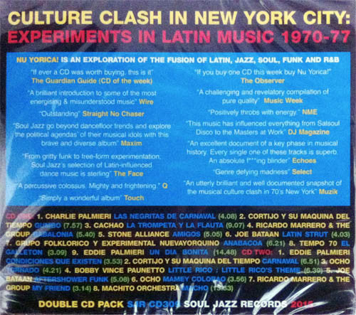 Various : Nu Yorica! Culture Clash In New York City: Experiments In Latin Music 1970-77 (2xCD, Comp, RE, RM)