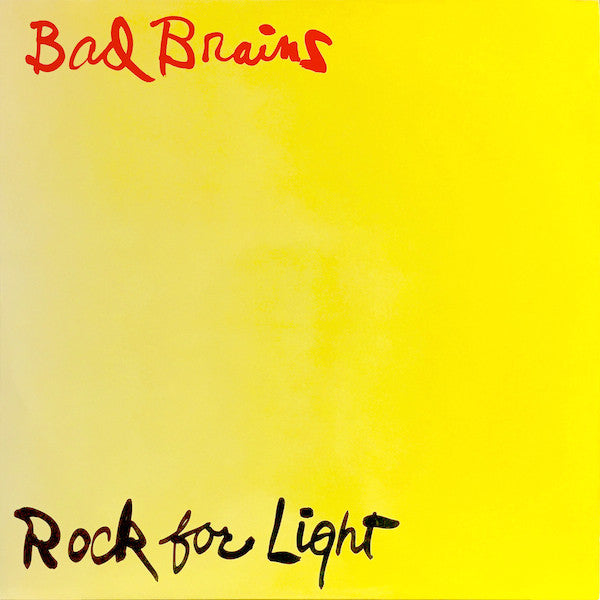 Bad Brains : Rock For Light (LP, Album)